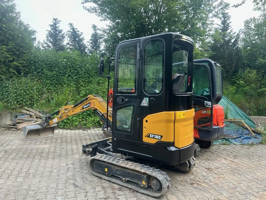 Minibagger-Arbeiten Bamberg Minibagger unseres Teams für Erd- und Baggerarbeiten